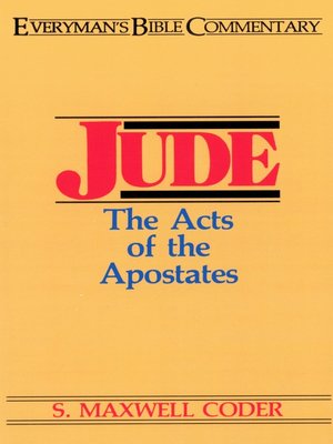 cover image of Jude- Everyman's Bible Commentary